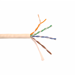 Кабель LANMASTER патч-кордовый UTP, 4x2, кат 5E, 350Mhz, LSZH, 305 м 